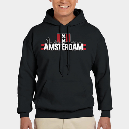 AMSTERDAM SKYLINE | Hoodie - Stadion Store