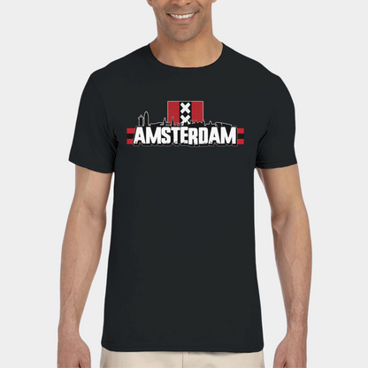 AMSTERDAM SKYLINE | T-shirt - Stadion Store